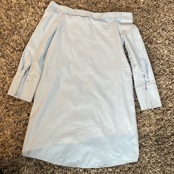 Boohoo off shoulder shirt dress - Picture 6 of 7